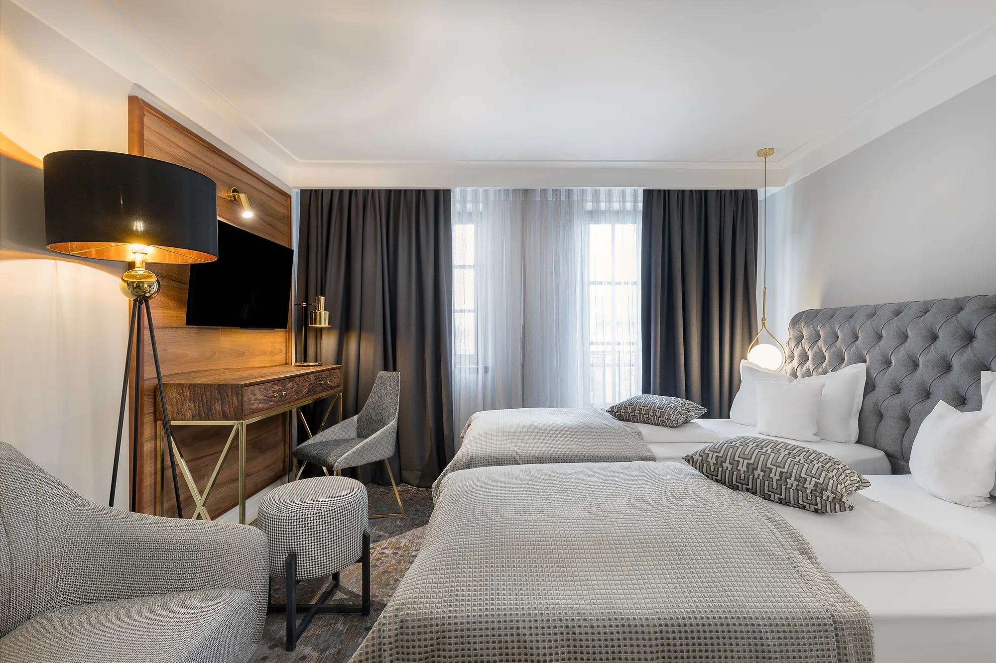 Amenajare interioara comerciala — DONNA ANA BOUTIQUE HOTEL, stil contemporan cu accente glam, Timisoara. Imagine 6 din 18