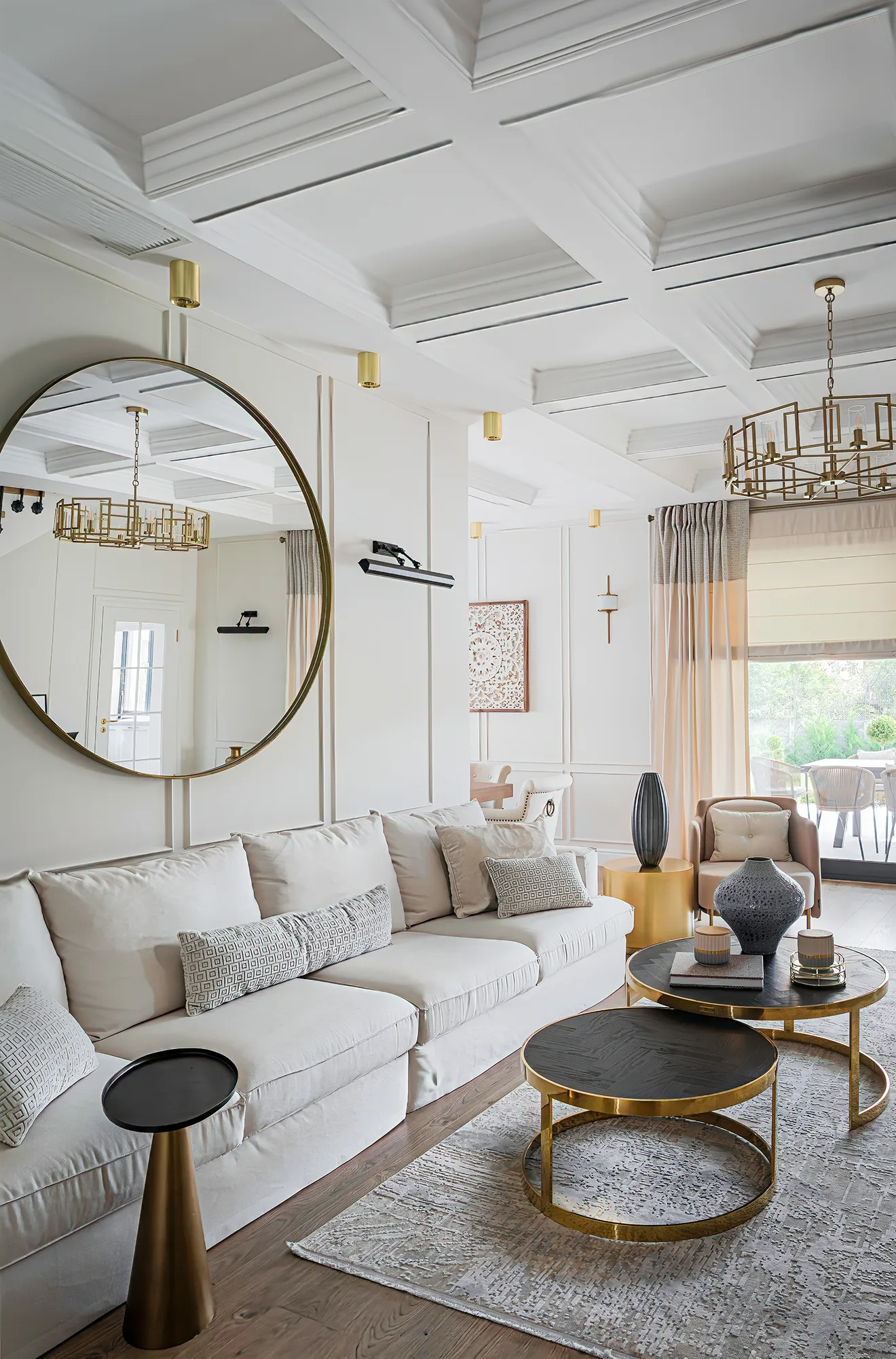 Amenajare interioara rezidentiala — Vila contemporana cozy, stil tranzitional, Timisoara. Imagine 2 din 11
