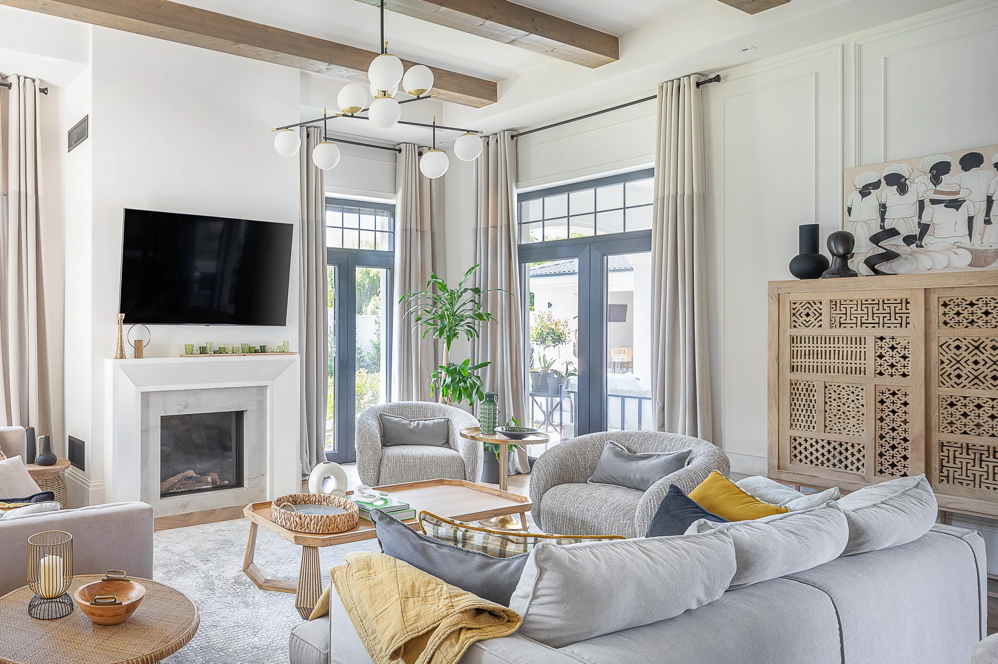 Amenajare interioara rezidentiala — VILA IN STIL FARMHOUSE CONTEMPORAN, stil farmhouse si rustic, Dumbravita. Imagine 10 din 22