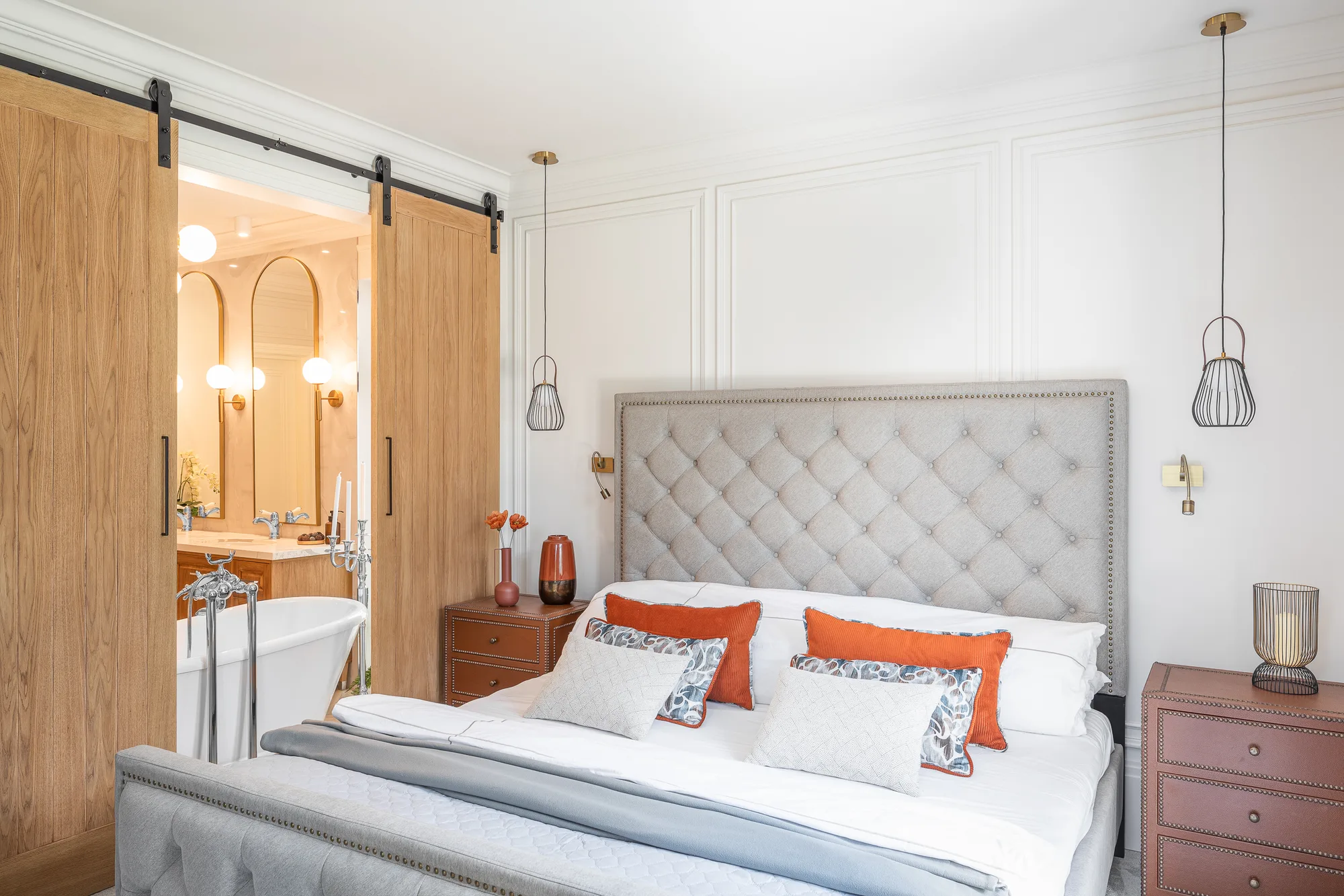 Amenajare interioara rezidentiala — VILA IN STIL FARMHOUSE CONTEMPORAN, stil farmhouse si rustic, Dumbravita. Imagine 12 din 22