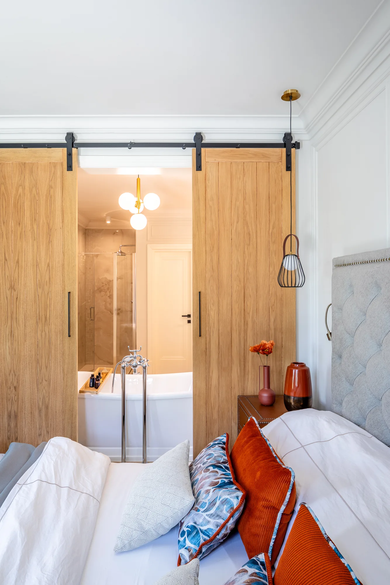 Amenajare interioara rezidentiala — VILA IN STIL FARMHOUSE CONTEMPORAN, stil farmhouse si rustic, Dumbravita. Imagine 21 din 22