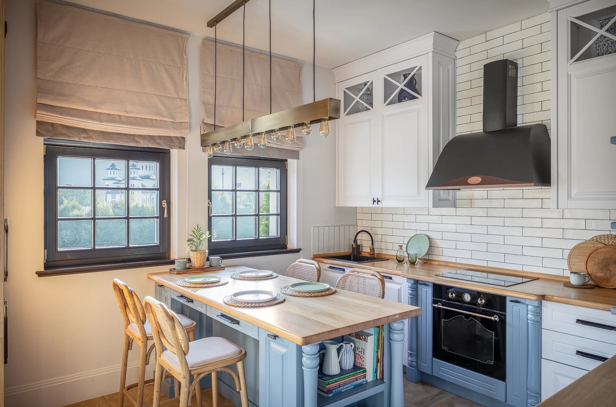 Amenajare interioara rezidentiala — VILA FARMHOUSE RUSTIC, stil farmhouse si rustic, Baia de Arama, jud Mehedinti. Imagine 10 din 12