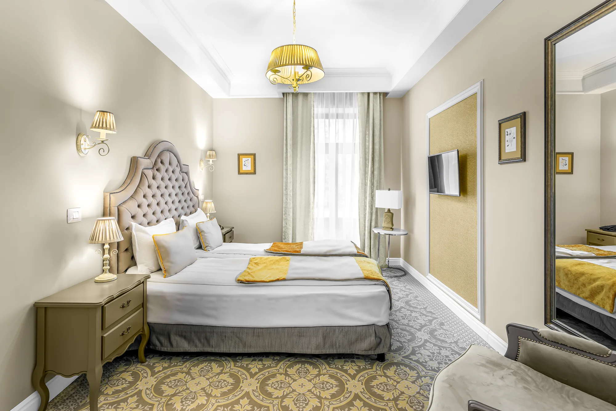 Amenajare interioara comerciala — HOTEL VERSAY, stil clasic, Baile Herculane. Imagine 11 din 16
