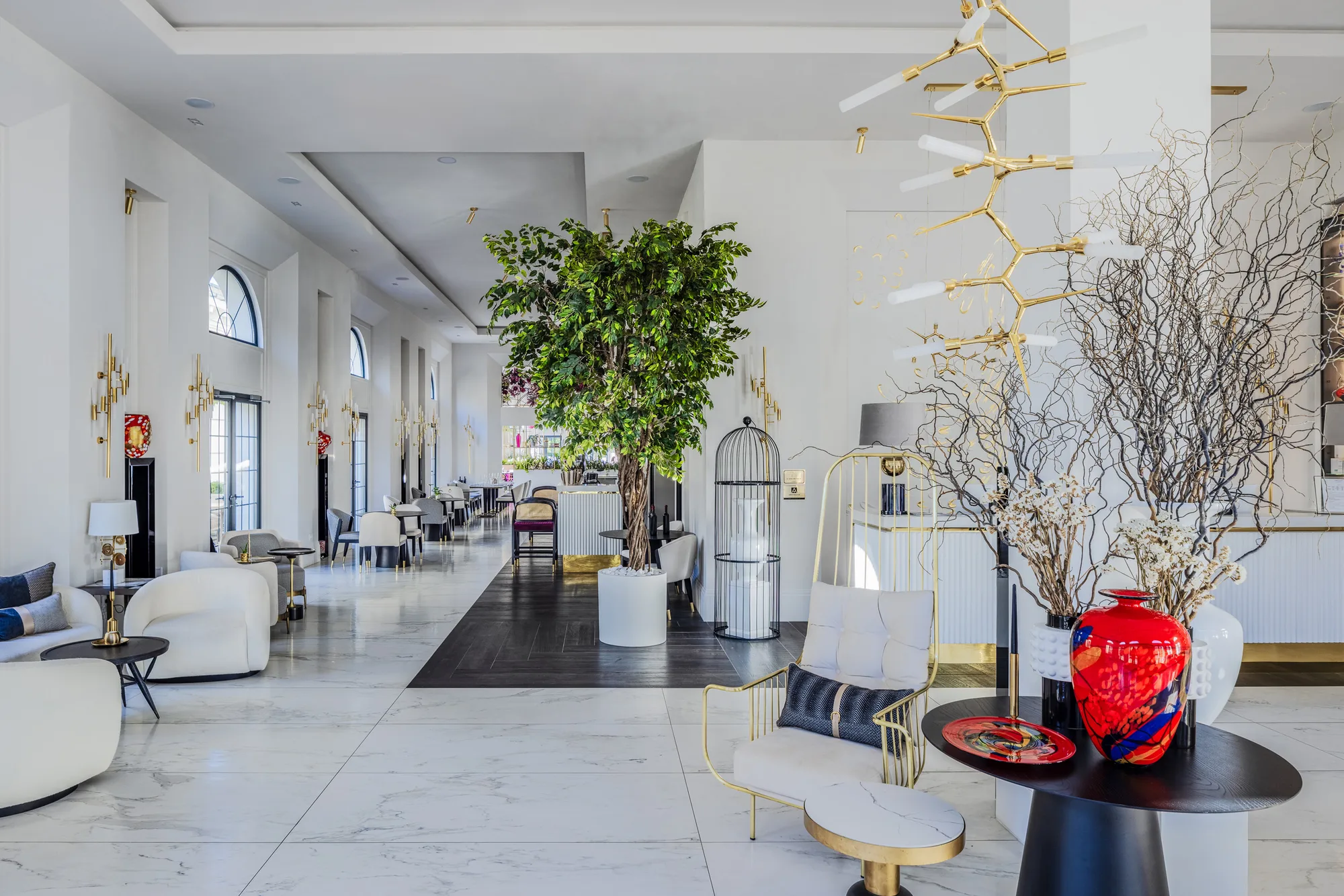 Amenajare interioara comerciala — HOTEL ZET, stil glam contemporan, Timisoara. Imagine 9 din 12