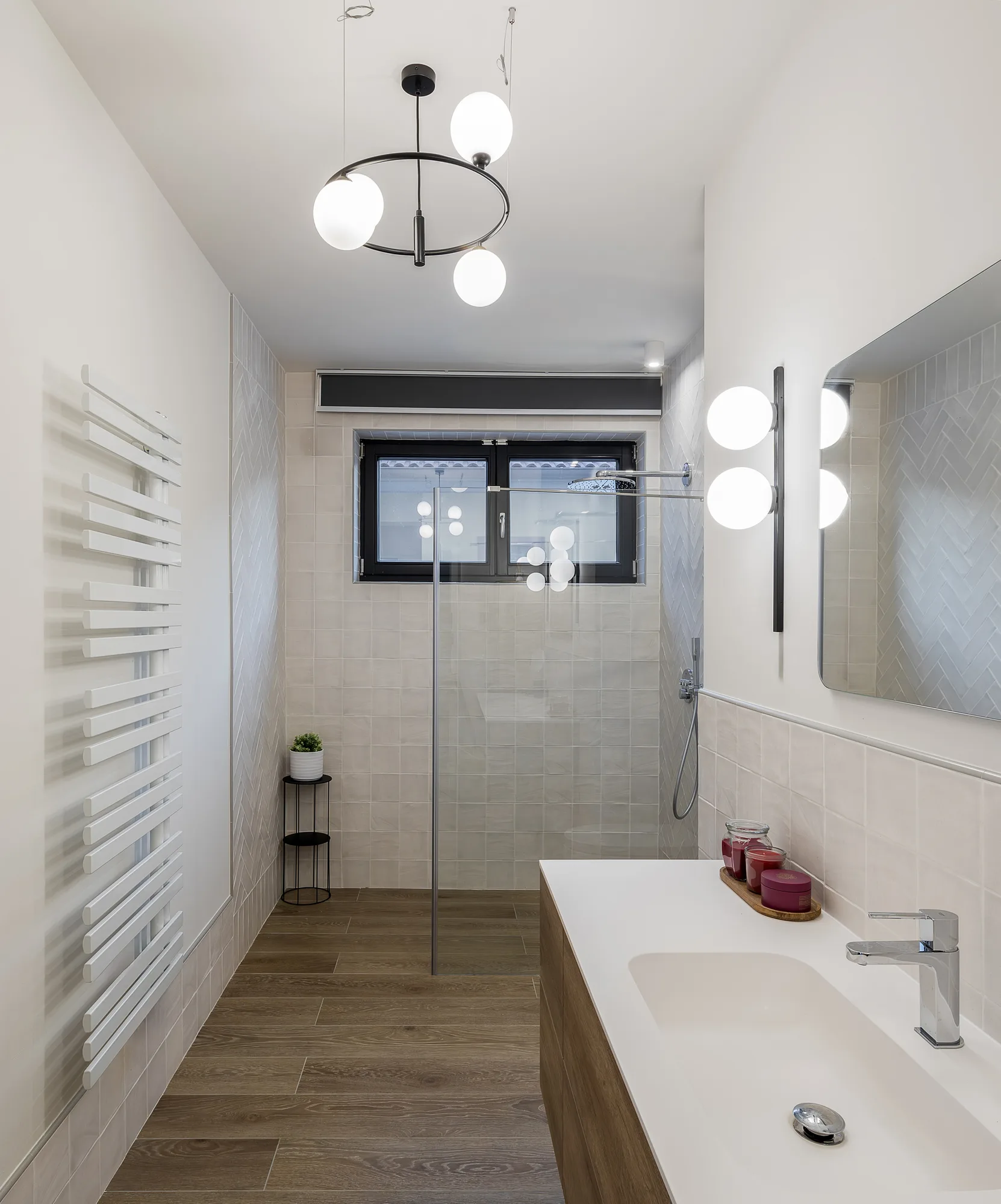 Amenajare interioara rezidentiala — VILA MODERNA CU INFLUENTE SCANDINAVE, stil contemporan, Timisoara. Imagine 14 din 15