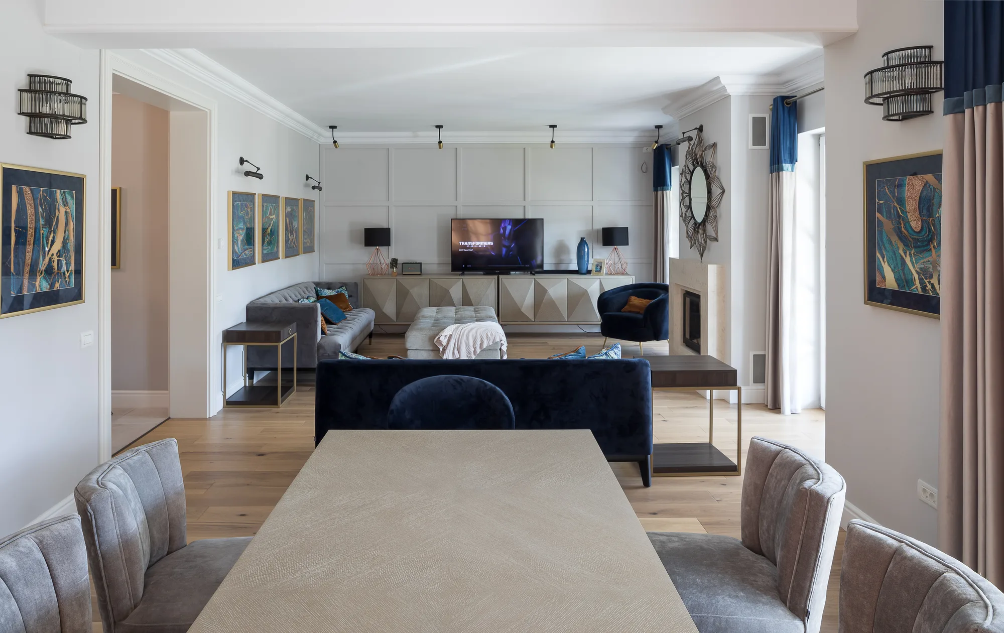 Amenajare interioara rezidentiala — CASA NEOCLASICA CONTEMPORANA, stil tranzitional, Timisoara. Imagine 12 din 12