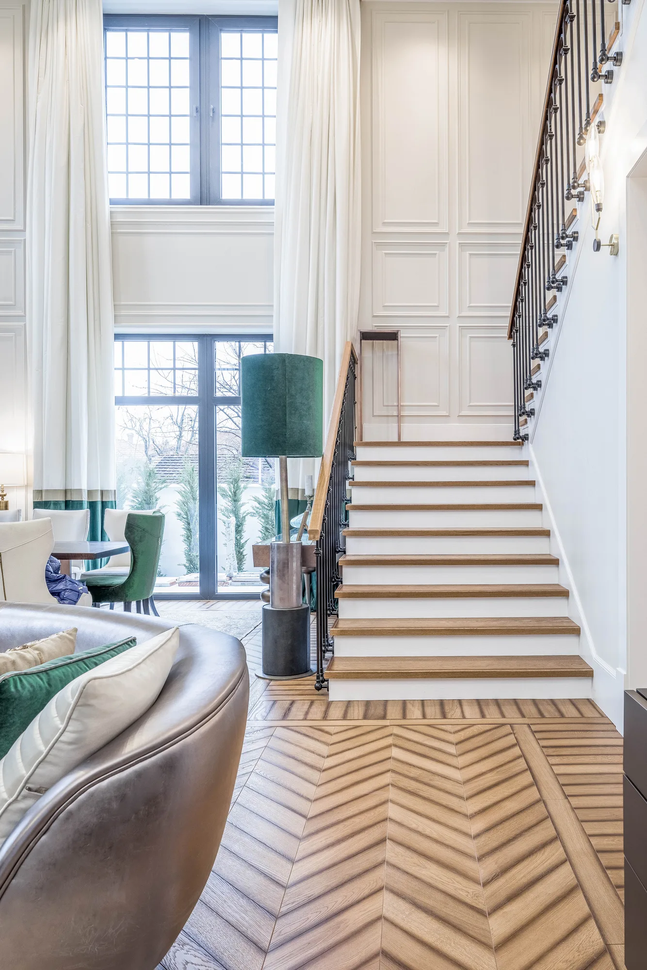 Amenajare interioara rezidentiala — VERDE IN CLASIC, stil glam contemporan, Timisoara. Imagine 5 din 25