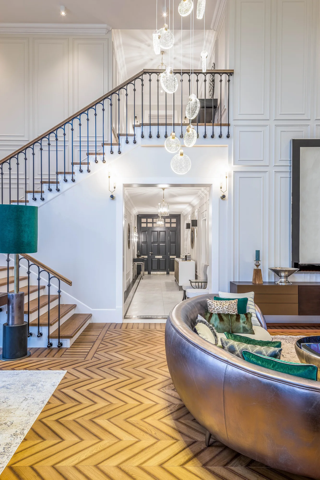 Amenajare interioara rezidentiala — VERDE IN CLASIC, stil glam contemporan, Timisoara. Imagine 6 din 25
