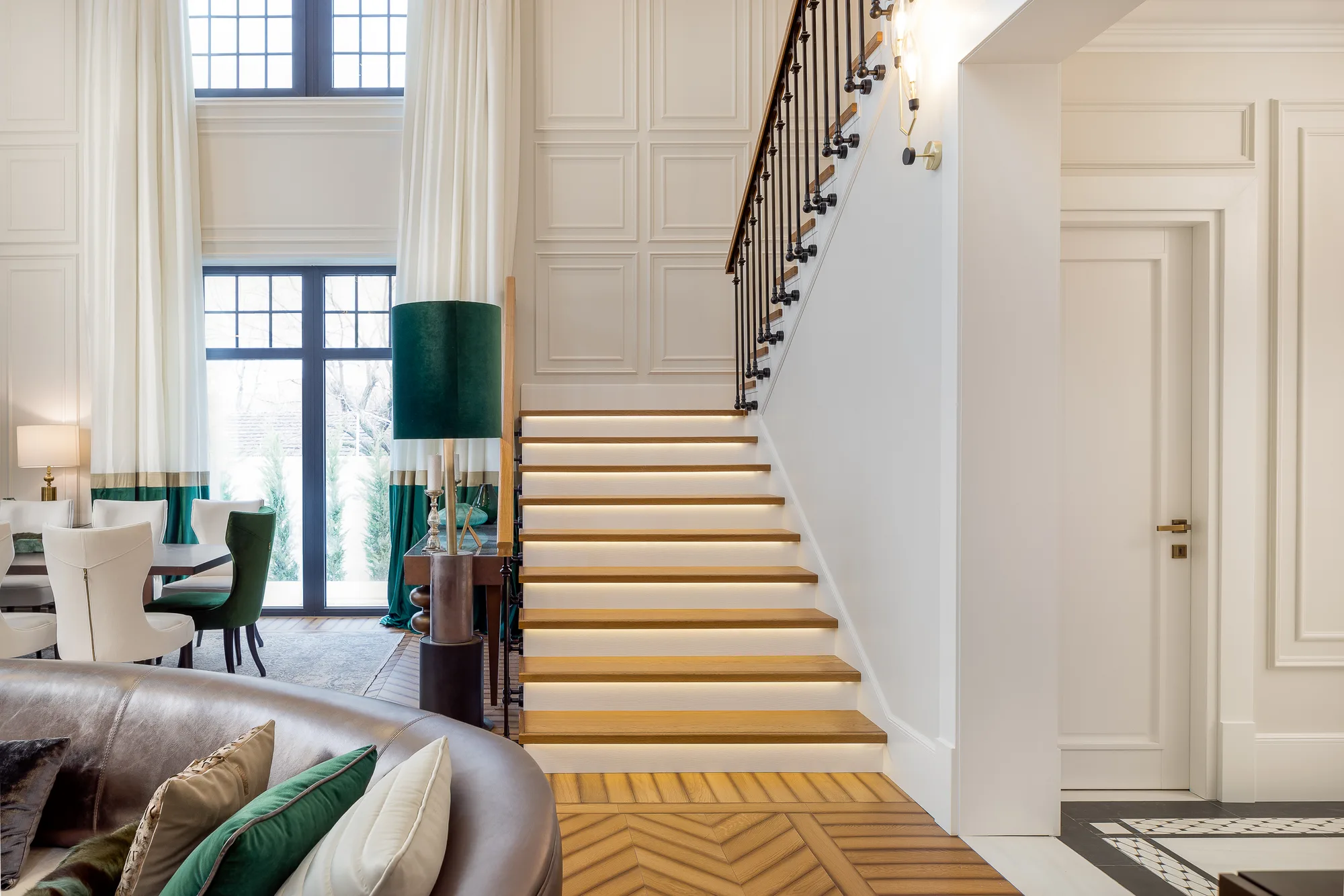 Amenajare interioara rezidentiala — VERDE IN CLASIC, stil glam contemporan, Timisoara. Imagine 8 din 25