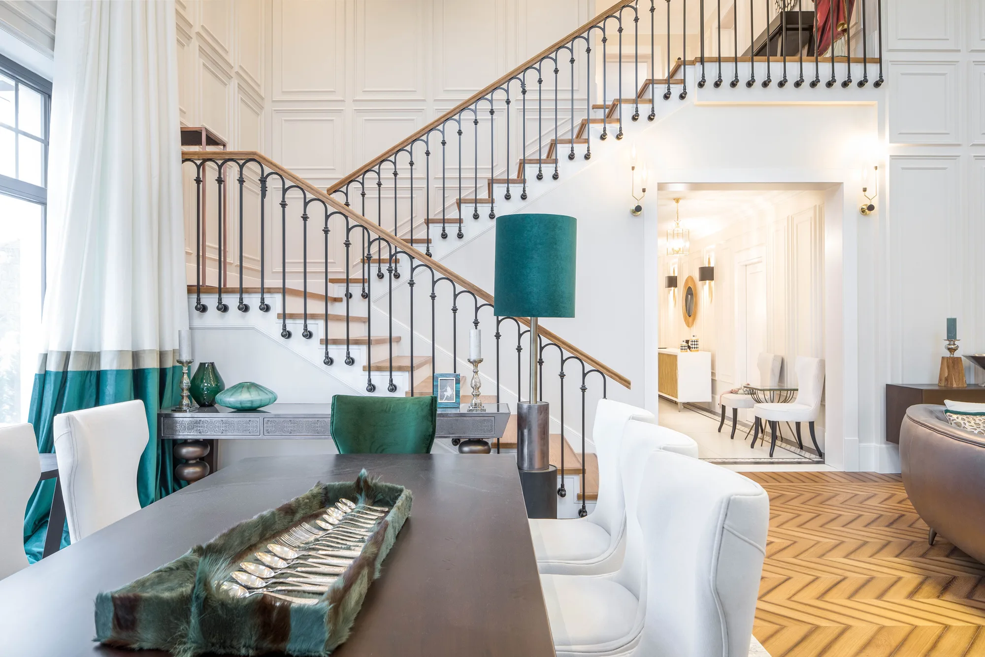 Amenajare interioara rezidentiala — VERDE IN CLASIC, stil glam contemporan, Timisoara. Imagine 9 din 25